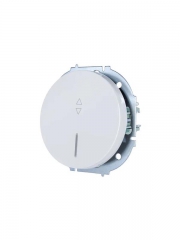 Выключатель проходной 1-кл. СП OSEN 10А IP20 с подсветкой механизм бел. LEZARD 743-0288-114 743-0288-114