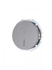 Выключатель проходной 1-кл. СП OSEN 10А IP20 с подсветкой механизм сер. матов. LEZARD 743-7488-114 743-7488-114