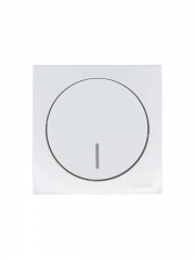 Выключатель 1-кл. СП OSEN 10А IP20 с подсветкой механизм бел. LEZARD 743-0288-111 743-0288-111