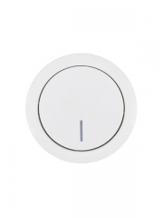 Выключатель 1-кл. СП OSEN 10А IP20 с подсветкой механизм бел. LEZARD 743-0288-111 743-0288-111