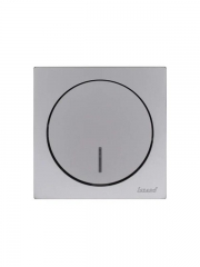 Выключатель 1-кл. СП OSEN 10А IP20 с подсветкой механизм сер. матов. LEZARD 743-7488-111 743-7488-111