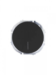 Выключатель 1-кл. СП OSEN 10А IP20 с подсветкой механизм черн. бархат LEZARD 743-4288-111 743-4288-111