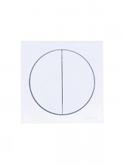 Выключатель 2-кл. СП OSEN 10А IP20 механизм бел. LEZARD 743-0288-101 743-0288-101