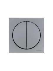 Выключатель 2-кл. СП OSEN 10А IP20 механизм сер. матов. LEZARD 743-7488-101 743-7488-101