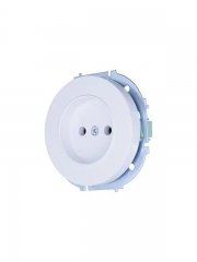 Розетка 1-м СП OSEN без заземл. ПБТ бел. LEZARD 743-0288-121B 743-0288-121B