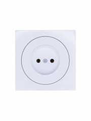 Розетка 1-м СП OSEN без заземл. ПБТ бел. LEZARD 743-0288-121B 743-0288-121B