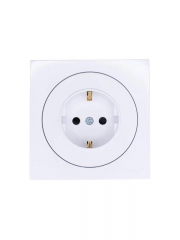 Розетка 1-м OSEN IP20 16А с защ. шторками ПБТ бел. LEZARD 743-0288-124B 743-0288-124B