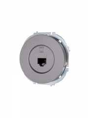 Розетка компьютерная СП OSEN RJ45 кат.6 механизм сер. матов. LEZARD 743-7488-140 743-7488-140