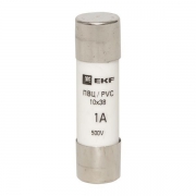 Вставка плавкая цилиндрическая ПВЦ 10х38 1А EKF pvc-10x38-1 pvc-10x38-1