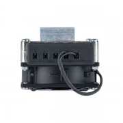 Обогреватель на DIN-рейку с вентилятором 400Вт 230В IP20 Quardo PROxima EKF heater-vent-q-400-20 heater-vent-q-400-20