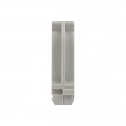 Держатель для труб (клипса) d25мм сер. (уп.10шт) Plast EKF derj-z-25n-r derj-z-25n-r