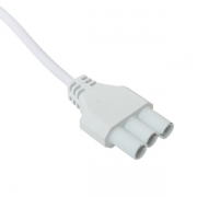 Кабель для подключения светодиодных линейных светильников ДБО-60/120/150 1м 3х0.75 бел. EKF ASC-W-1-LBL ASC-W-1-LBL