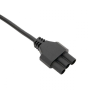 Кабель для подключения светодиодных линейных светильников ДБО-60/120/150 1м 3х0.75 черн. EKF ASC-B-1-LBL ASC-B-1-LBL