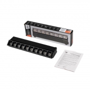 Светильник светодиодный трековый PTR 2120R 20Вт 4000К IP40 60град. 270мм BL черн. JazzWay 5031562 5031562