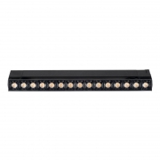 Светильник светодиодный трековый PTR 2130R 30Вт 4000К IP40 60град. 400мм BL черн. JazzWay 5031609 5031609