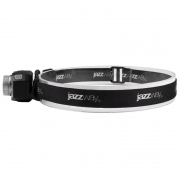 Фонарь аккумуляторный налобный AccuH1-L5WZ-bk zoom LED 5Вт + 2хRED SMD IP54 5 режимов: 100проц. 180лм 3.5ч/50проц. 110лм 5.5ч/30проц. 65лм 15ч/красн. 28ч/мигающ. красн. 12ч аккум. 0.8А.ч управл. жестами черн./сер. JazzWay 5036642 5036642