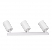 Светильник PDL-R под лампу 3xGU10 макс. 3х15Вт WH 230В IP20 JazzWay 5049369 5049369