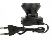 Фонарь налобный аккумуляторный LED 5362 (220В 7LED 2 режима; черн.) Ultraflash 11256 11256