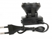 Фонарь налобный аккумуляторный LED 5363 (220В 9LED 2 режима; черн.) Ultraflash 11257 11257