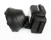 Фонарь налобный аккумуляторный LED 5365 (220В 5LED 2 режима; черн.) Ultraflash 11648 11648