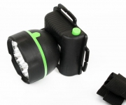 Фонарь налобный 909LED7 (7LED 1 режим; 3хR6 черн.) Ultraflash 11782 11782