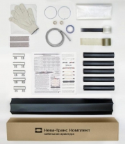 Муфта кабельная соединительная 1кВ ПСТб(тк) 5х(16-25мм) с болтовыми соединителями Нева-Транс Комплект 22010021 22010021