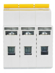 Выключатель автоматический модульный 3п C 63А 4.5кА ВА47-29 ИЭК MVA20-3-063-C MVA20-3-063-C