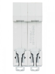 Выключатель автоматический модульный 2п C 63А 4.5кА ВА47-29 ИЭК MVA20-2-063-C MVA20-2-063-C