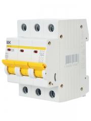 Выключатель автоматический модульный 3п D 25А 4.5кА ВА47-29 ИЭК MVA20-3-025-D MVA20-3-025-D