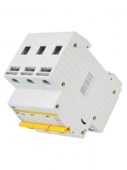 Выключатель автоматический модульный 3п D 40А 4.5кА ВА47-29 ИЭК MVA20-3-040-D MVA20-3-040-D