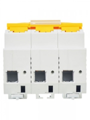 Выключатель автоматический модульный 3п D 100А 10кА ВА47-100 ИЭК MVA40-3-100-D MVA40-3-100-D