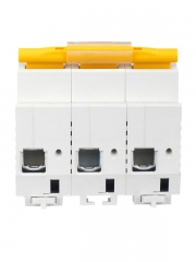 Выключатель автоматический модульный 3п C 63А 10кА ВА47-100 ИЭК MVA40-3-063-C MVA40-3-063-C