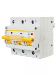 Выключатель автоматический модульный 3п C 32А 10кА ВА47-100 ИЭК MVA40-3-032-C MVA40-3-032-C