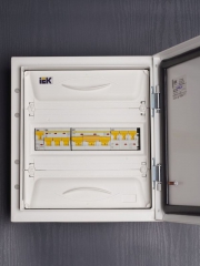 Выключатель автоматический модульный 3п D 63А 10кА ВА47-100 ИЭК MVA40-3-063-D MVA40-3-063-D