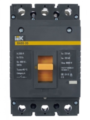 Выключатель автоматический 3п 200А 35кА ВА 88-35 ИЭК SVA30-3-0200 SVA30-3-0200