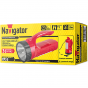 Фонарь-прожектор 71 599 NPT-SP17-ACCU кемпинг 1Вт+22LED 130лм АКБ 0.75А.ч Navigator 71599 71599