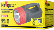 Фонарь-прожектор аккумуляторный кемпинговый 71 598 NPT-SP16-ACCU 24LED 5Вт 230лм аккум. 4А.ч NAVIGATOR 71598 71598