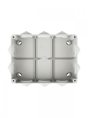 Коробка распаячная ОП 190х140х70 IP44 КМ41243 RAL7035 ИЭК UKO11-190-140-070-K41-44 UKO11-190-140-070-K41-44