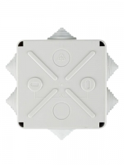 Коробка распаячная ОП 100х100х50 IP44 KM41233 (6 каб. ввод.) ИЭК UKO11-100-100-050-K41-44 UKO11-100-100-050-K41-44