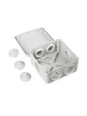 Коробка распаячная ОП 100х100х50 IP44 KM41233 (6 каб. ввод.) ИЭК UKO11-100-100-050-K41-44 UKO11-100-100-050-K41-44