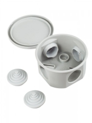 Коробка распаячная ОП 75х40 IP44 KM41237 (4 каб.ввод.) ИЭК UKO11-075-040-000-K41-44 UKO11-075-040-000-K41-44