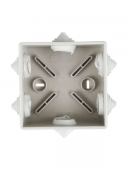 Коробка распаячная ОП 85х85х40 IP44 KM41235 (6 каб.ввод.) ИЭК UKO11-085-085-040-K41-44 UKO11-085-085-040-K41-44