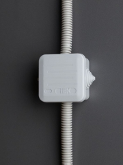 Коробка распаячная ОП 70х70х40 IP44 КМ41236 (4 гермоввода) ИЭК UKOZ11-070-070-040-K41-44 UKOZ11-070-070-040-K41-44