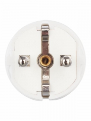 Вилка прямая ВПп10-01-Ст разборная с заземл. контактом 16А бел. ИЭК EVP10-16-01-K01 EVP10-16-01-K01