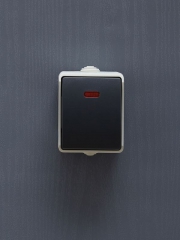 Выключатель 1-кл. ОП ФОРС 10А с подсвет. сер. IP54 ВС20-1-1-ФСр ИЭК EVS11-K03-10-54-DC EVS11-K03-10-54-DC