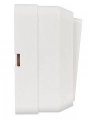 Выключатель 1-кл. ОП ОКТАВА 10А 250В бел. IP20 ВС20-1-0-ОБ ИЭК EVO10-K01-10-DC EVO10-K01-10-DC