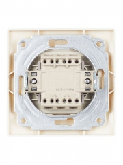 Выключатель 1-кл. СП КВАРТА с инд. 10А IP20 ВС10-1-1-ККм крем. ИЭК EVK11-K33-10-DM EVK11-K33-10-DM