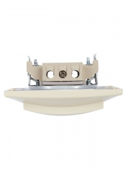 Выключатель 1-кл. СП КВАРТА с инд. 10А IP20 ВС10-1-1-ККм крем. ИЭК EVK11-K33-10-DM EVK11-K33-10-DM