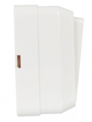 Выключатель 1-кл. ОП ОКТАВА с инд. 10А IP20 ВС20-1-1-ОБ бел. ИЭК EVO11-K01-10-DC EVO11-K01-10-DC