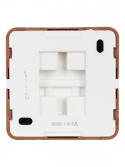 Выключатель 1-кл. ОП ОКТАВА 10А IP20 дуб. ИЭК EVO10-K04-10-DC EVO10-K04-10-DC